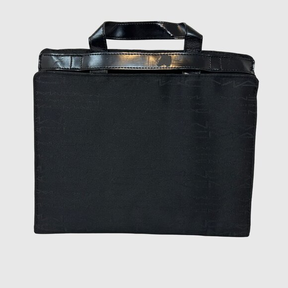 MAC Cosmetics Matt Murphy Pro Makeup Artist Tote Portfolio Bag Black Logo - Picture 1 of 11